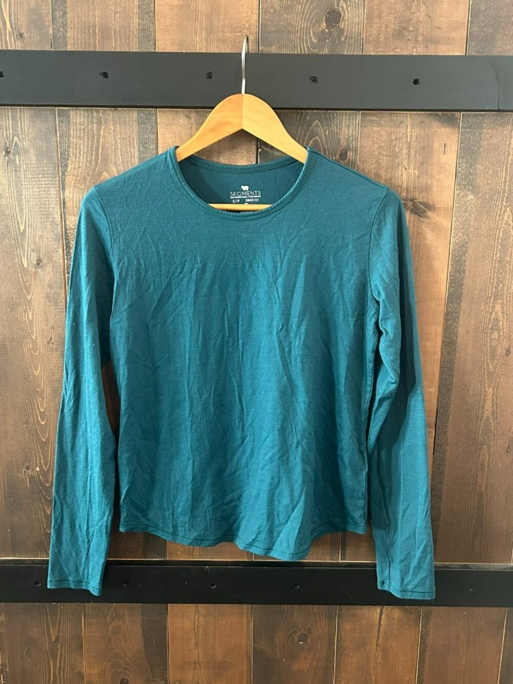 Segments 100% Merino Wool 🐑 Long Sleeve Top Women’s Size S